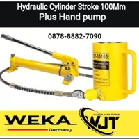 Hydraulic Cylinder 30 ton stroke 100 mm Plus Hand pump Weka germany