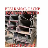 BESI CNP / KANAL C 150 TINGGI 4cm TEBAL 2mm full PANJANG 6 M