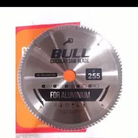 Bull 10 x 100T mata Gergaji aluminium 10 inci gigi 100 10inch 255 mm