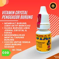 VITAMIN CRYSTAL RSJ VITAMIN BURUNG GACOR BERKICAU UNTUK MURAI LOVEBIRD