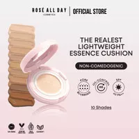 Rose All Day The Realest Lightweight Essence Cushion