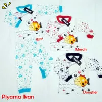 Piyama Anak Ikan 2-3thn Setelan Anak Baju Anak Murah Unisex