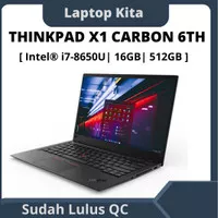 Thinkpad X1 Carbon 6th Gen i7 8th 16GB 512GB Not X1 Yoga X390 X280