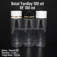 Botol yardley 100ml / Botol yadley 100ml / Bahan PET RF 100 ml List