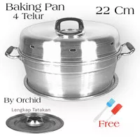 Orchid Panci Pemanggang Kue Bolu Baking Pan 22cm