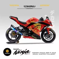 DECAL NINJA 250 FI OLD / STIKER FULL BODY KAWASAKI NINJA 250 FI LAMA