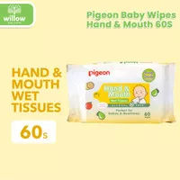 PIGEON BABY WIPES HAND AND MOUTH 60S