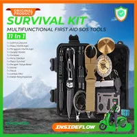 Full Set Peralatan Hiking Camping Kemah SOS Survival Kit Outdoor