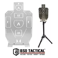 Target Shooting Plate Stainless Steel IPSC Practice Competition