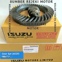 GEAR SET CROWN WHEEL PINION ISUZU ELF NKR71 6x39