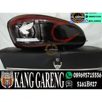 Paket Tangki Glatik Hitam Merah / Tangki CB 100 Hitam Merah + JOK