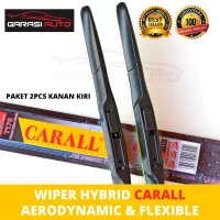 Wiper Kaca Depan Mobil Datsun GO + Hybrid Carall Karet Premium 1pcs