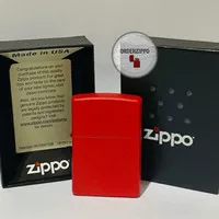 Zippo Original Reg Red Matte 233