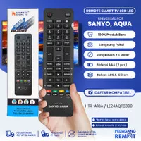 Remot Remote TV Sanyo / Aqua LCD LED HTR-A18A (UT-AQU-WAYANG)