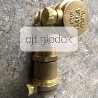 small automatic air vent valve brass / kuningan gala 1/2" inch