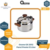 [COD FREE ONGKIR] Oxone OX 2012 Panci Presto Alumunium 12 Liter OX2012