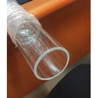 Pipa Akrilik 2" Inch Bening Transparan / Acrylic Tube Tabung Clear