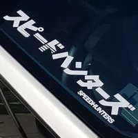 Cutting Stiker Speedhunter kanji jepang termurah promo motor mobil