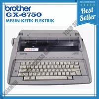 UNIT BROTHER GX-6750 MESIN KETIK ELEKTRIK NEW