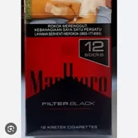 ROKOKMURAH 1 Slop Rokok marlboro filter black 12 batang 10bks