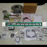 paket belah mesin blok seher piston ninja R RR original kawasaki