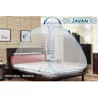 Kelambu Javan Bed Canopy - Natural Super King ukuran 200x200cm
