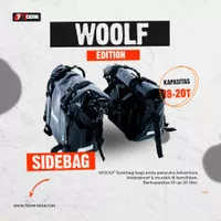 Woolf Sidebag Touring Waterproof W18 By 7Gear