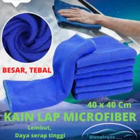 KAIN LAP PEL MICROFIBER UNTUK MOTOR DAN MOBIL SERAT HALUS MURAH