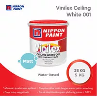 Cat Vinilex White 001 / Vinilex Cat Plafon / Cat Ceiling 5kg