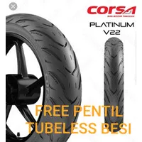 Ban Luar Corsa 90/90-14 V22 Tubeless