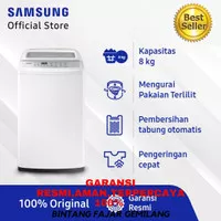 SAMSUNG MESIN CUCI WA80H4000SW TOP LOADING 8KG WA80H4000 80H4000 PROMO