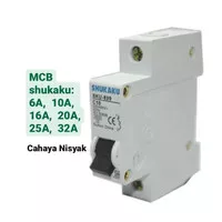 MCB Shukaku 6, 10, 16 Ampere / 6A, 10A, 16A - SNI