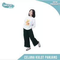 Celana Kulot Panjang Polos M-XL Katun Rayon Premium FTX Celana Wanita