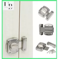Kunci grendel bolak balik | Kunci slot jendela pintu rumah kamar mandi