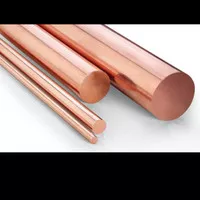 Round Copper Ground Rod 1/2 inch 1/2