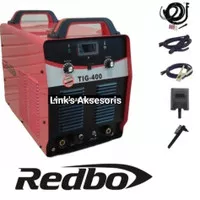 Mesin Las Argon Redbo TIG 400 A 400A Trafo Inverter Listrik 3 Phase