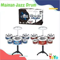 Mainan Drum Anak Set Jazz Musikal Edukasi Anak Musik Laki Laki SNI ABS