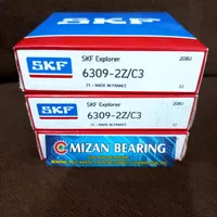 BEARING 6309 2Z C3 / 6309 ZZ C3 SKF FRANCE