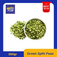 GREEN SPLIT PEAS 250Gram / KACANG POLONG BELAH MENTAH 250Gram