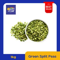 GREEN SPLIT PEAS 1KG/ KACANG POLONG BELAH MENTAH 1KG