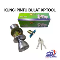 YS NO-8000 Gagang Handle Pegangan Kunci Pintu Bulat Kamar Mandi Toilet