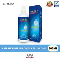 Cairan Softlens Omega 500ml all in one solution