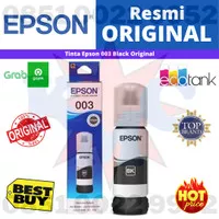 Tinta Epson 003 Black Original/Reffil Printer Epson 003 Black Original