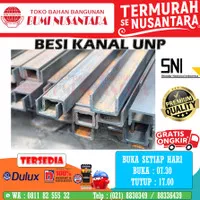 BESI UNP 200 SNI KANAL U CHANNEL CHANEL U 65 UNP 50 UNP 100 UNP 80