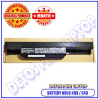 Battery Baterai Batre Original Asus A43S K53 K43 X44H X44C A32-K53