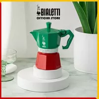 Bialetti - Mokapot Moka Exclusive Italia 3 Cups Alat Seduh Kopi Manual