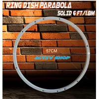 Ring Mounting Cabai Rawit V3 Antena Parabola Plat Solid Dish 6FT/1.8M