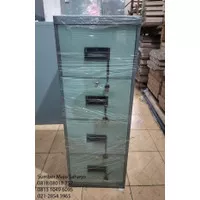 Filing Cabinet TIAP LACI ADA KUNCI Lemari Besi Filling Kabinet 4 Laci