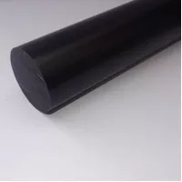 Carbon terflon PTFE rod hitam / Teflon hitam batangan 60mm x 30cm