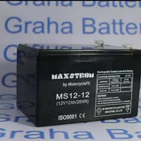 battery sepeda listrik selis butterfly 12v12ah maxstrom